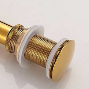 Bathroom Lavatory Basin Sink Pop Up Drain Dual Style Clic-clac Waterlet Vanity Sink Waste Drainer